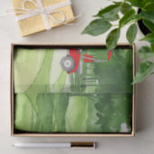 サンタクロースと犬のラッピングとゴルフクリスマス 薄葉紙 (ギフト)