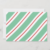 サンタクロースと甘い杖 招待状 (裏面)