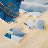 サンタクロースと雪女祝のクリスマス ジグソーパズル (側面)