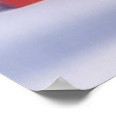 サンタクロースと雪女祝のクリスマス ポスター (角)