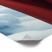 サンタクロースと雪女祝のクリスマス ポスター (角)