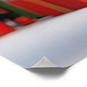 サンタクロースと雪女祝のクリスマス ポスター (角)