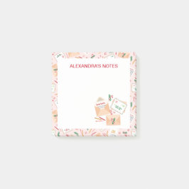 サンタクロースに贈るかわいい手紙とメールのクリスマスパターン ポストイット