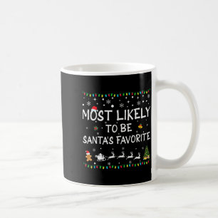 サンタクロースのお気に入りになる可能性大!面白い家族のクリスマス コーヒーマグカップ