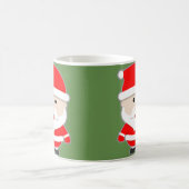 サンタクロースのかわいいマグ コーヒーマグカップ (中央)