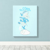 サンタクロースのない年™ |さんクール。 キャンバスプリント (インサイチュ (ウッドフロア))