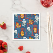 サンタクロースのない年™スノータウンが大盛況 スタンダードカクテルナプキン (インサイチュ)