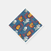 サンタクロースのない年™スノータウンが大盛況 スタンダードカクテルナプキン (角)