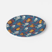 サンタクロースのない年™スノータウンが大盛況 ペーパープレート (アングル)