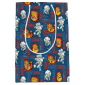 サンタクロースのない年™スノータウンが大盛況 ミディアムペーパーバッグ (正面)