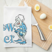 サンタクロースのない年™ |スノーミザー キッチンタオル (四つ折り)