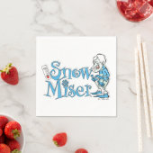 サンタクロースのない年™ |スノーミザー スタンダードカクテルナプキン (インサイチュ)