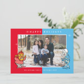 サンタクロースのない年™ |ハッピーホリデー シーズンカード (スタンド正面)