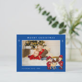 サンタクロースのない年™ |ハッピーホリデーH シーズンポストカード (スタンド正面)