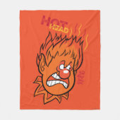 サンタクロースのない年 |ホットヘッド フリースブランケット (正面)
