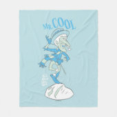 サンタクロースのない年 |氏カッコいい フリースブランケット (正面)