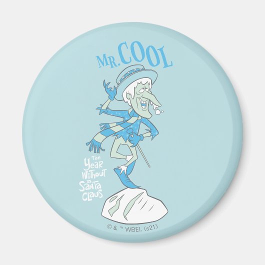 サンタクロースのない年 |氏カッコいい マグネット (正面)