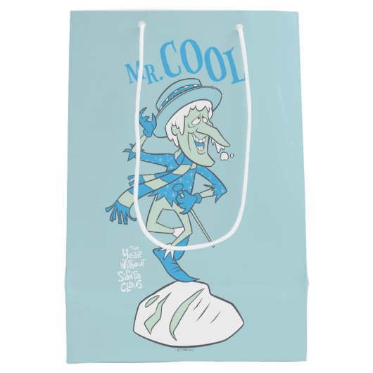 サンタクロースのない年 |氏カッコいい ミディアムペーパーバッグ (裏面)