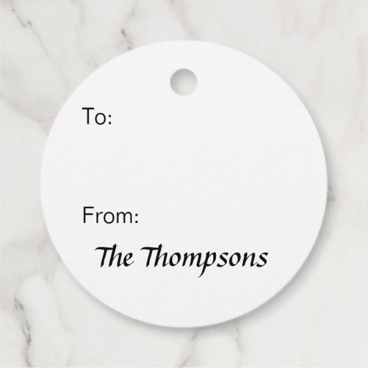 サンタクロースのない年™熱ミッサーが煙を上げる フェイバータグ (裏面)