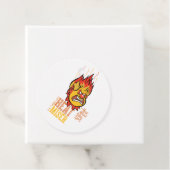 サンタクロースのない年™熱ミッサーが煙を上げる フェイバータグ (インサイチュ)