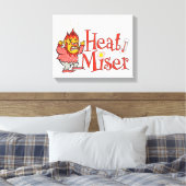 サンタクロースのない年™ |熱検知器 キャンバスプリント (インサイチュ (寝室))