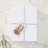 サンタクロースのない年™ |熱検知器 ギフトタグ (より糸つき)