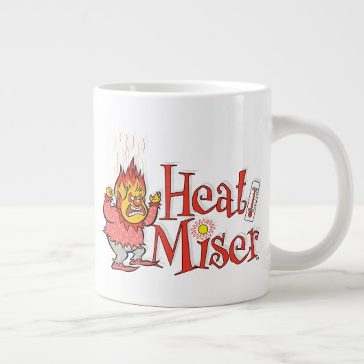 サンタクロースのない年™ |熱検知器 ジャンボコーヒーマグカップ (右)