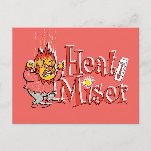 サンタクロースのない年™ |熱検知器 ポストカード (正面)
