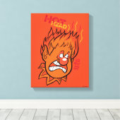 サンタクロースのない年™ |熱間 キャンバスプリント (インサイチュ (ウッドフロア))