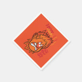 サンタクロースのない年™ |熱間 スタンダードカクテルナプキン (角)