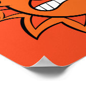 サンタクロースのない年™ |熱間 ポスター (角)