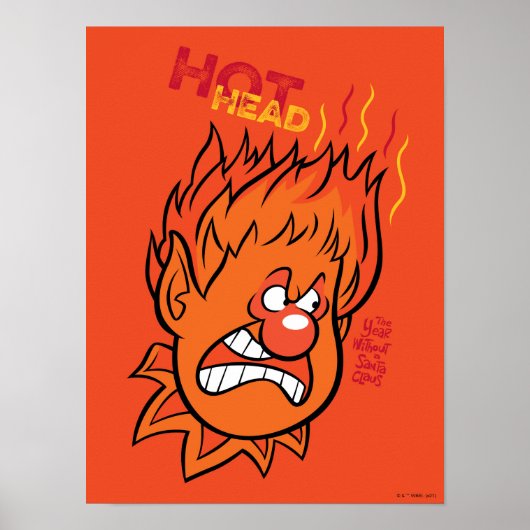 サンタクロースのない年™ |熱間 ポスター (正面)