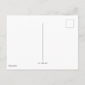 サンタクロースのない年™ |熱間 ポストカード (裏面)