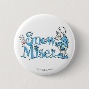 サンタクロースのない年 雪かき 缶バッジ