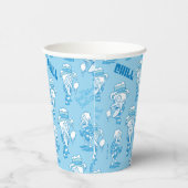 サンタクロースのない年™雪のミザー模様 紙コップ (右)