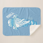 サンタクロースのない年 雪の冷気 シェルパブランケット (正面(横))