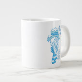 サンタクロースのない年 雪の冷気 ジャンボコーヒーマグカップ (正面右)