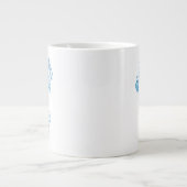 サンタクロースのない年 雪の冷気 ジャンボコーヒーマグカップ (正面)