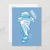 サンタクロースのない年™ | Snow Miser Chill シーズンポストカード (正面/裏面)