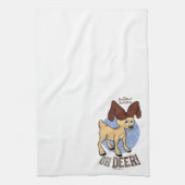 サンタクロースのない年™ | Vixen "Oh Deer" キッチンタオル (縦)