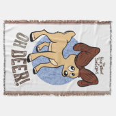 サンタクロースのない年 | Vixen "Oh Deer" スローブランケット (正面)