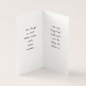 サンタクロースのウィズドクリスマスカードの言葉 (内部)