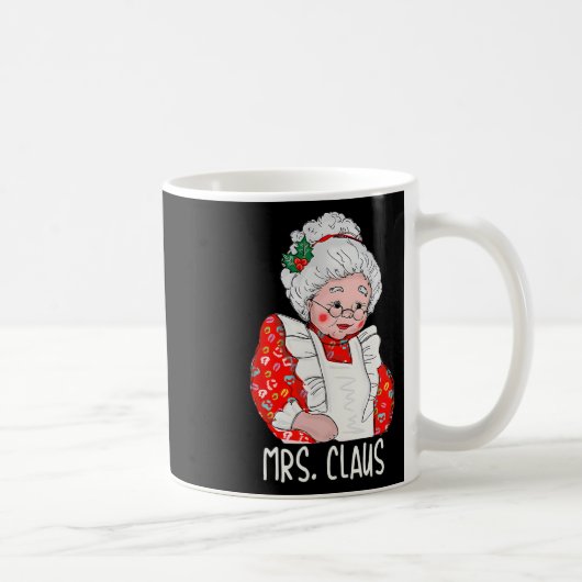 サンタクロースのカップルお揃いクリスマス コーヒーマグカップ (右)