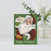 サンタクロースのカードとはがき シーズンポストカード (スタンド正面)