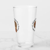 サンタクロースのクッキーとミルク – メリークリスマス タンブラーグラス (左)