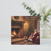 サンタクロースのクッキー食べ放題 シーズンカード (スタンド正面)