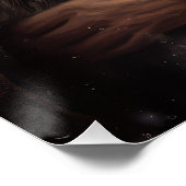 サンタクロースのクリスマスとアラスカンマラムテ ポスター (コーナー)