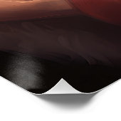 サンタクロースのクリスマスとコットン・ド・トリュア ポスター (コーナー)