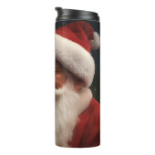 サンタクロースのクリスマスとブルーティック タンブラー (回転右)