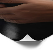 サンタクロースのクリスマスとブルーティック ポスター (コーナー)